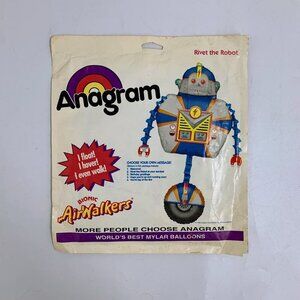 Anagram Vintage Rivet The Robot Airwalker (‎ Lot of 3 )  Celebration Balloons